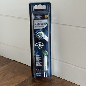 Equate Easy Flex Flossing Bacteria Defense Replacement Brush Heads 2 CT